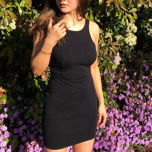 Black Bodycon Foreign Exchange Dress